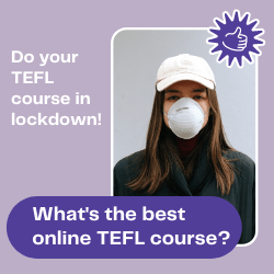 online TEFL course ad
