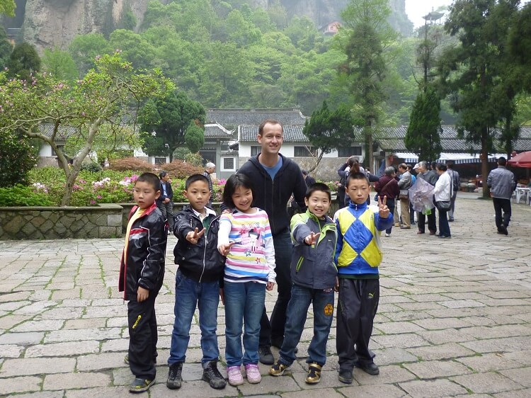 I taught in China once I got a TEFL certificate